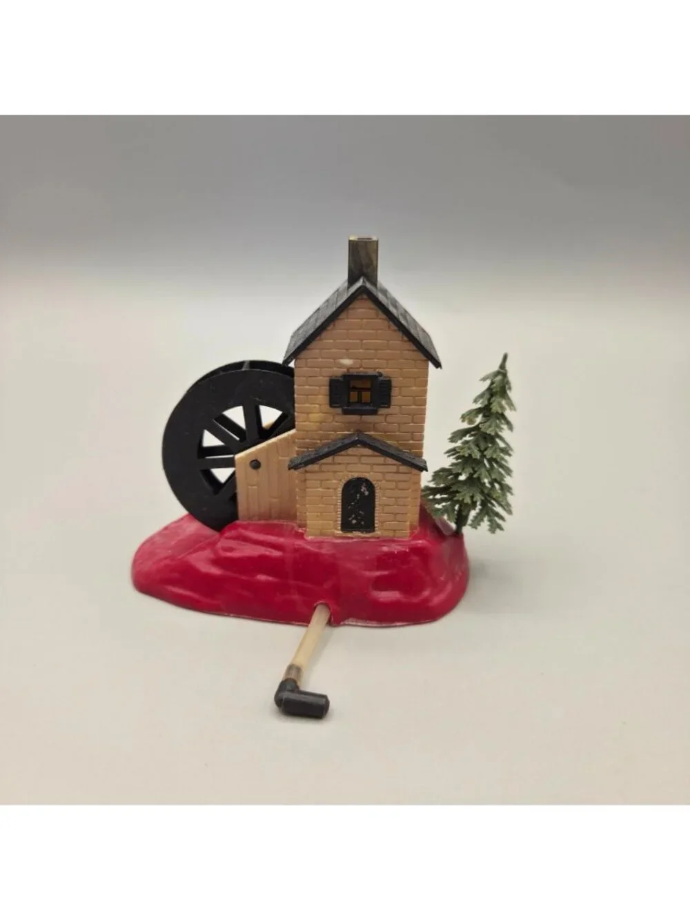 Vintage Sternco Aquarium Bubbler Decor Water Mill House Fish Tank Decor